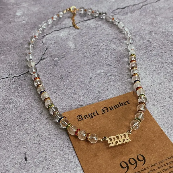 Angel Number CZ   Quartz 20"