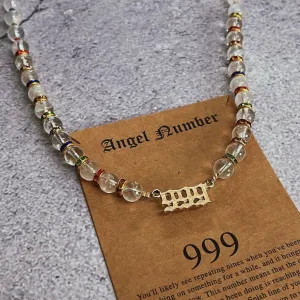 Angel Number CZ   Quartz 20"
