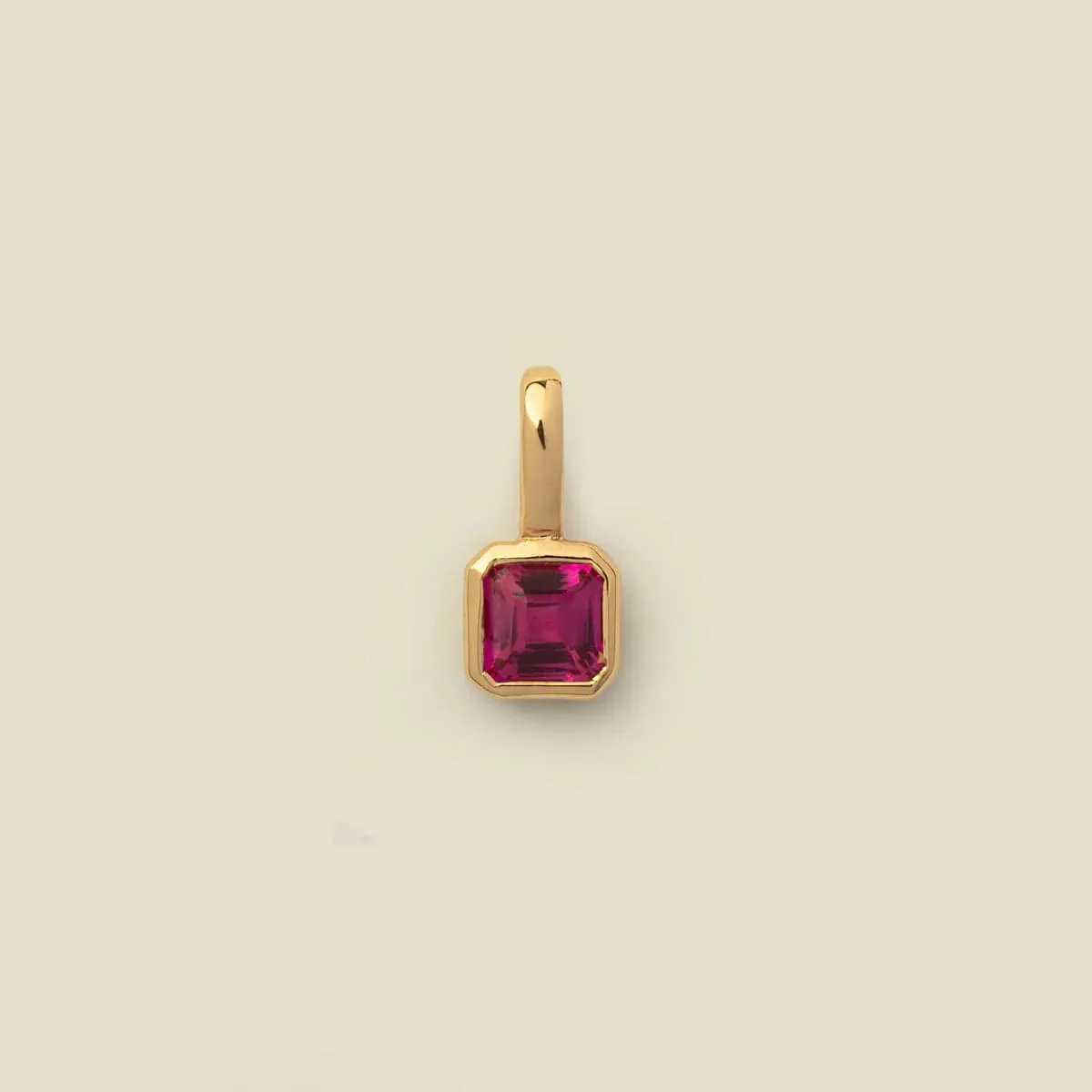 Birthstone Charms in Gold