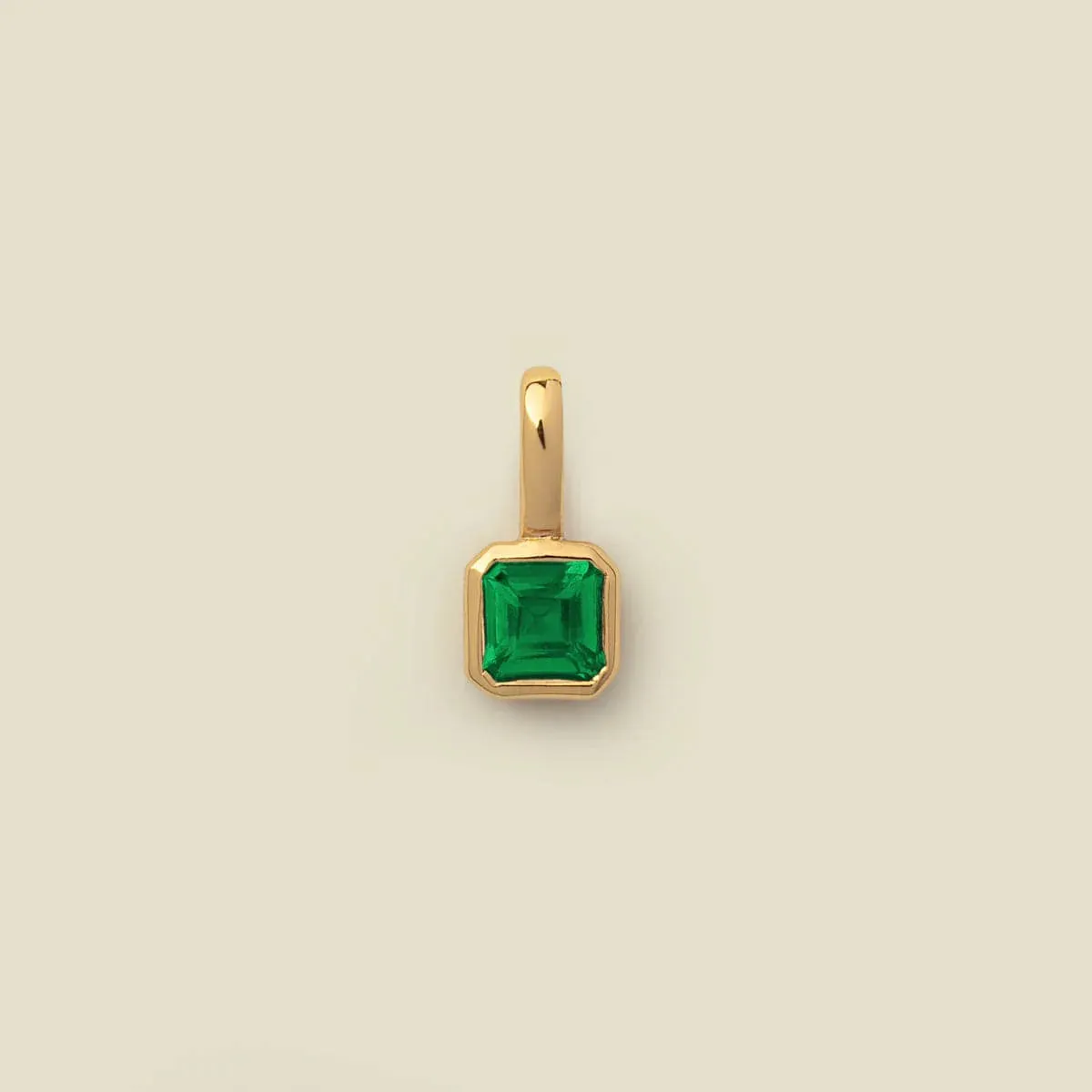 Birthstone Charms in Gold