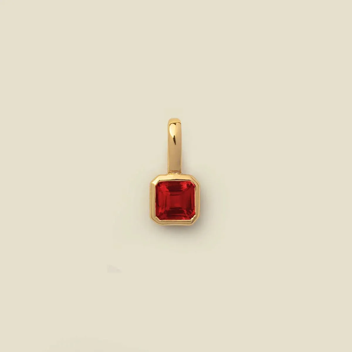 Birthstone Charms in Gold
