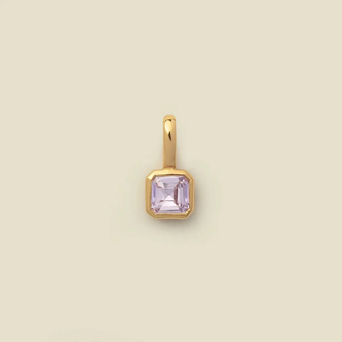 Birthstone Charms in Gold