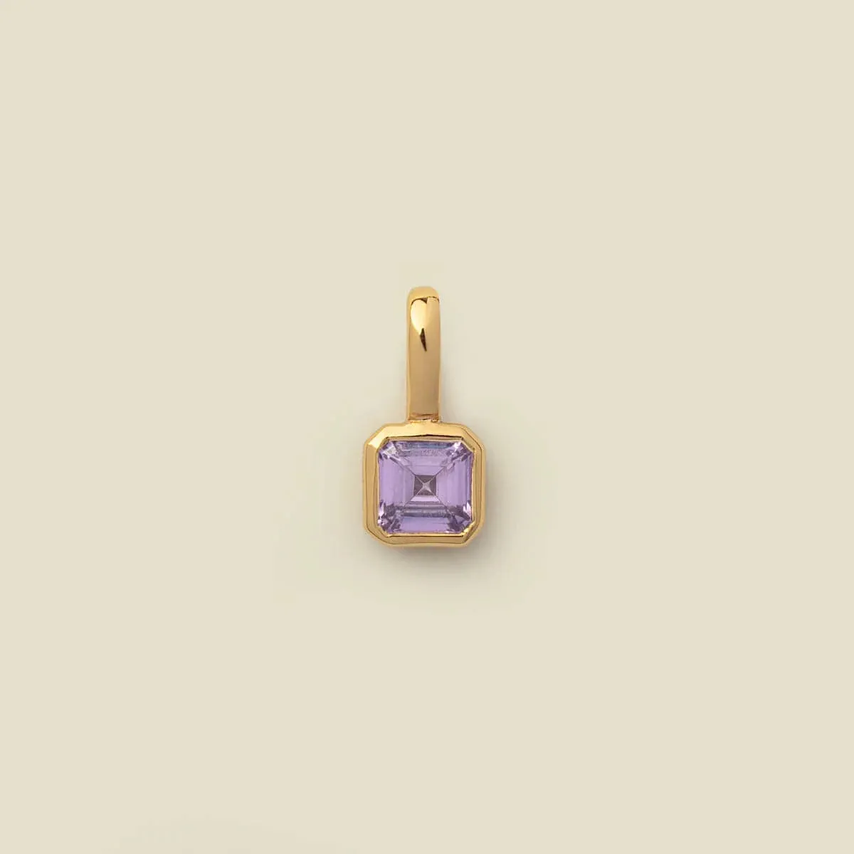 Birthstone Charms in Gold