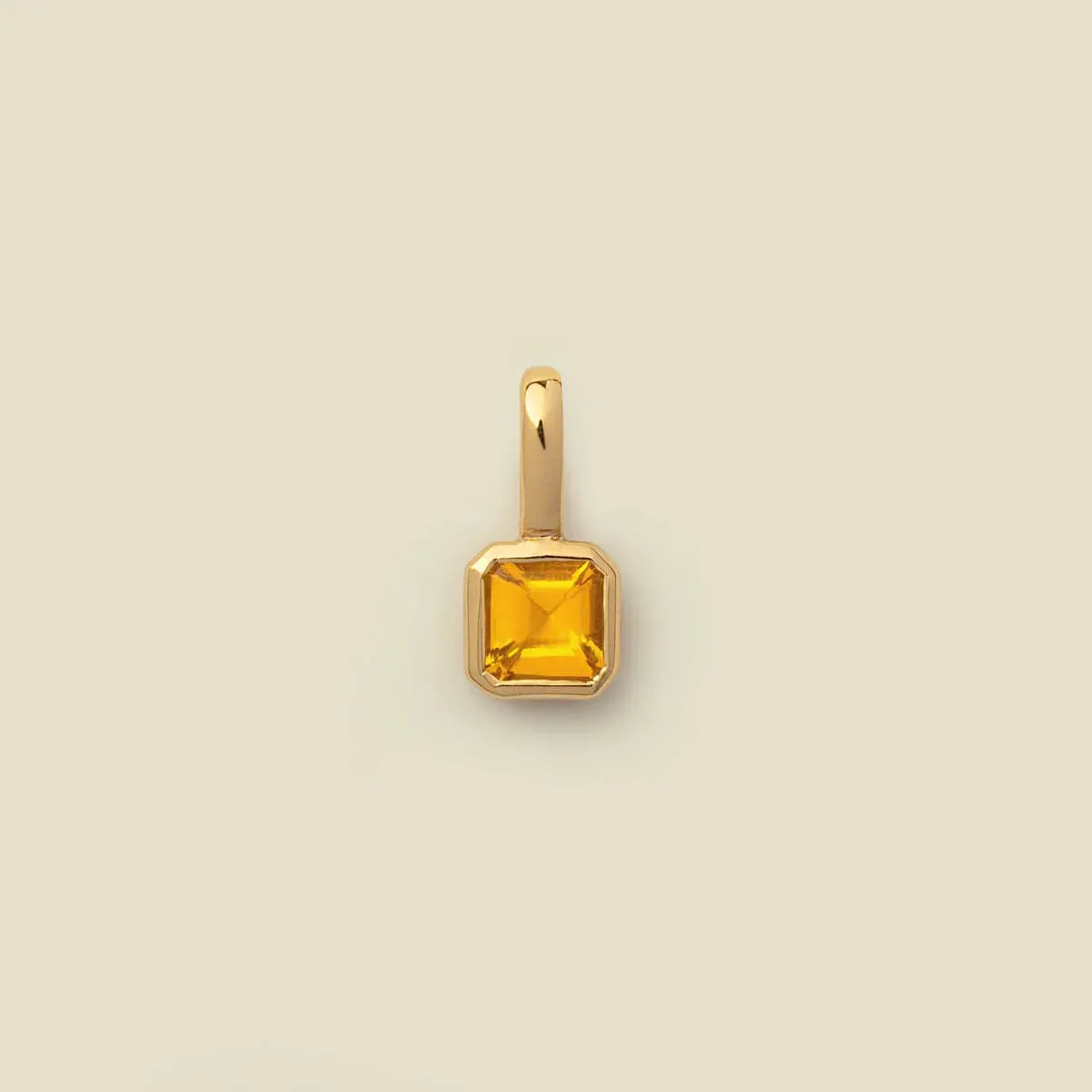 Birthstone Charms in Gold