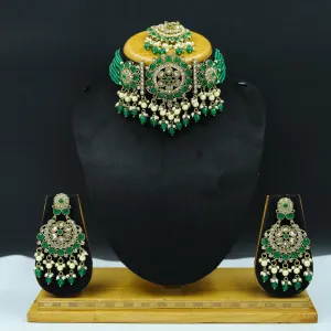 Choker Antique Necklace Set 3681-28