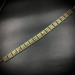 Green Antique Necklace Set