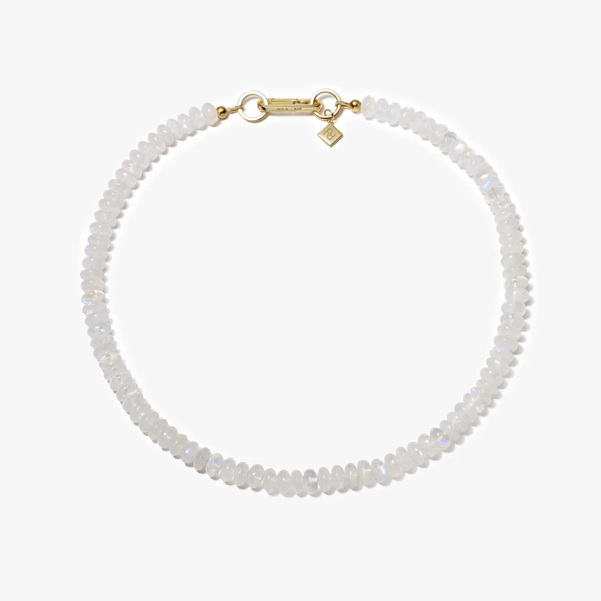 RAINBOW MOONSTONE CANDY BEAD NECKLACE