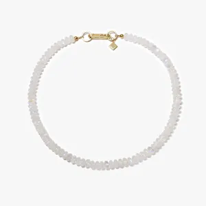 RAINBOW MOONSTONE CANDY BEAD NECKLACE