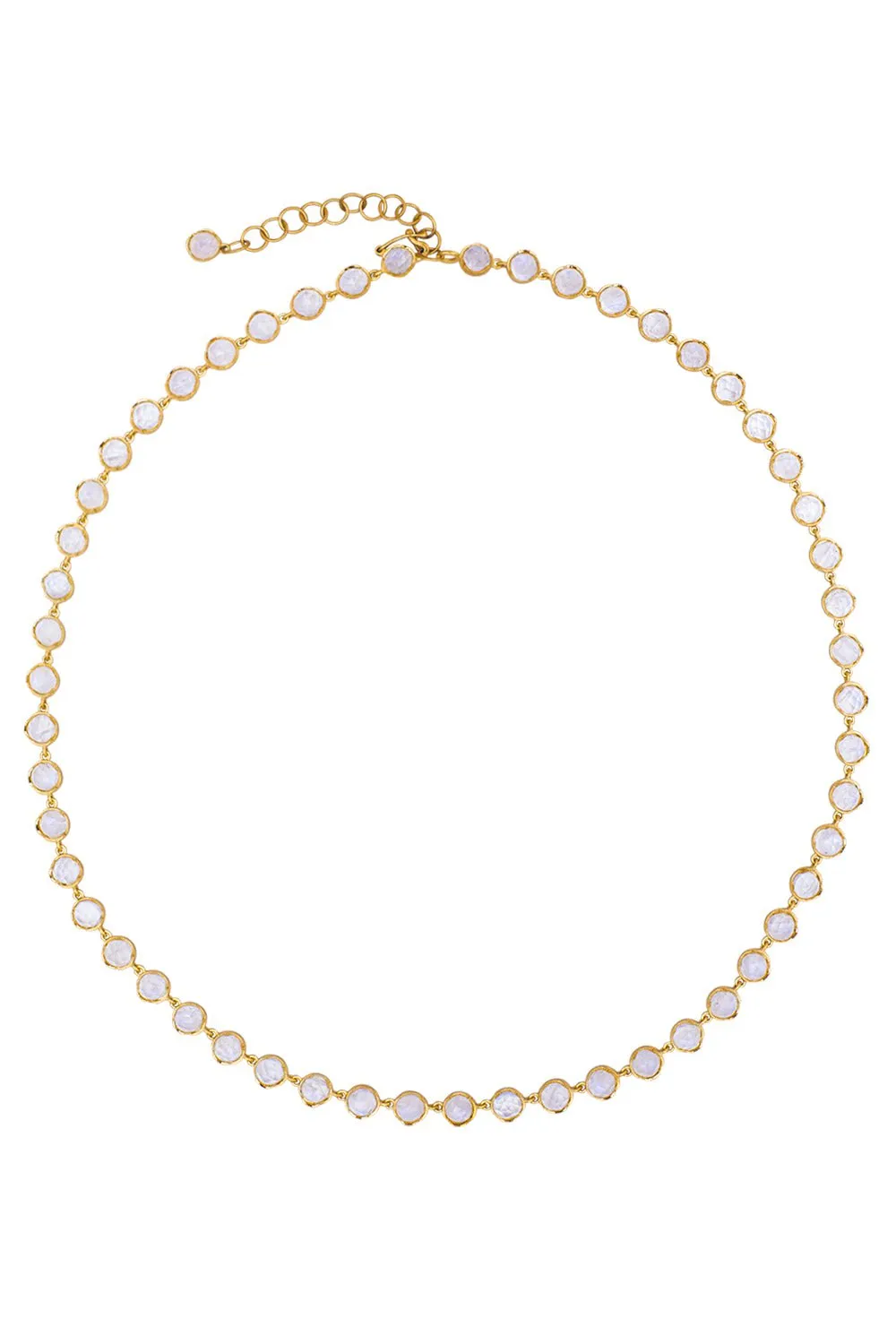 Small Classic Link Moonstone Necklace