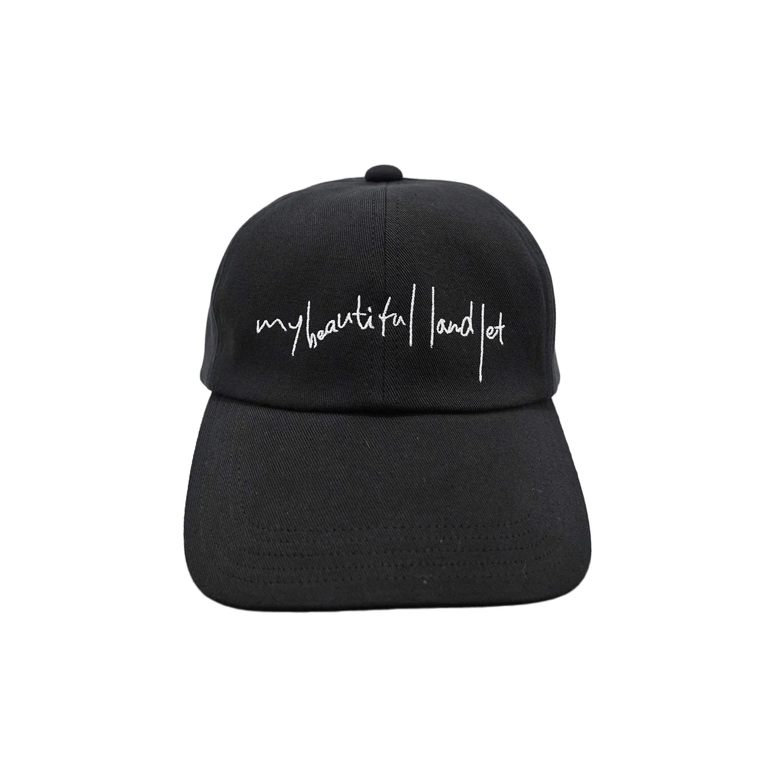 WM04-AC251045 COTTON LINEN BASEBALL LOGO CAP
