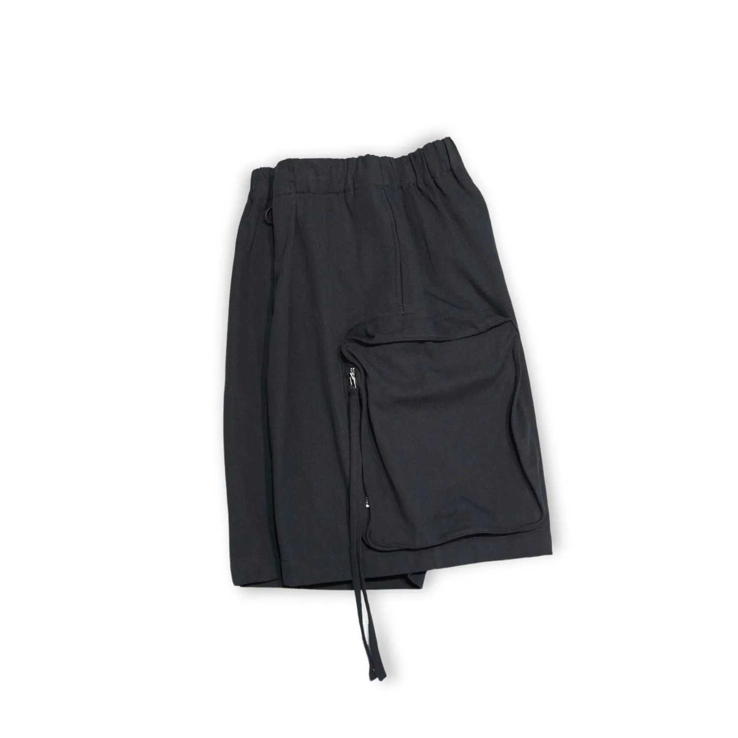 WM04-SP251044 COTTON LINEN BIG POCKET SHORT PANTS