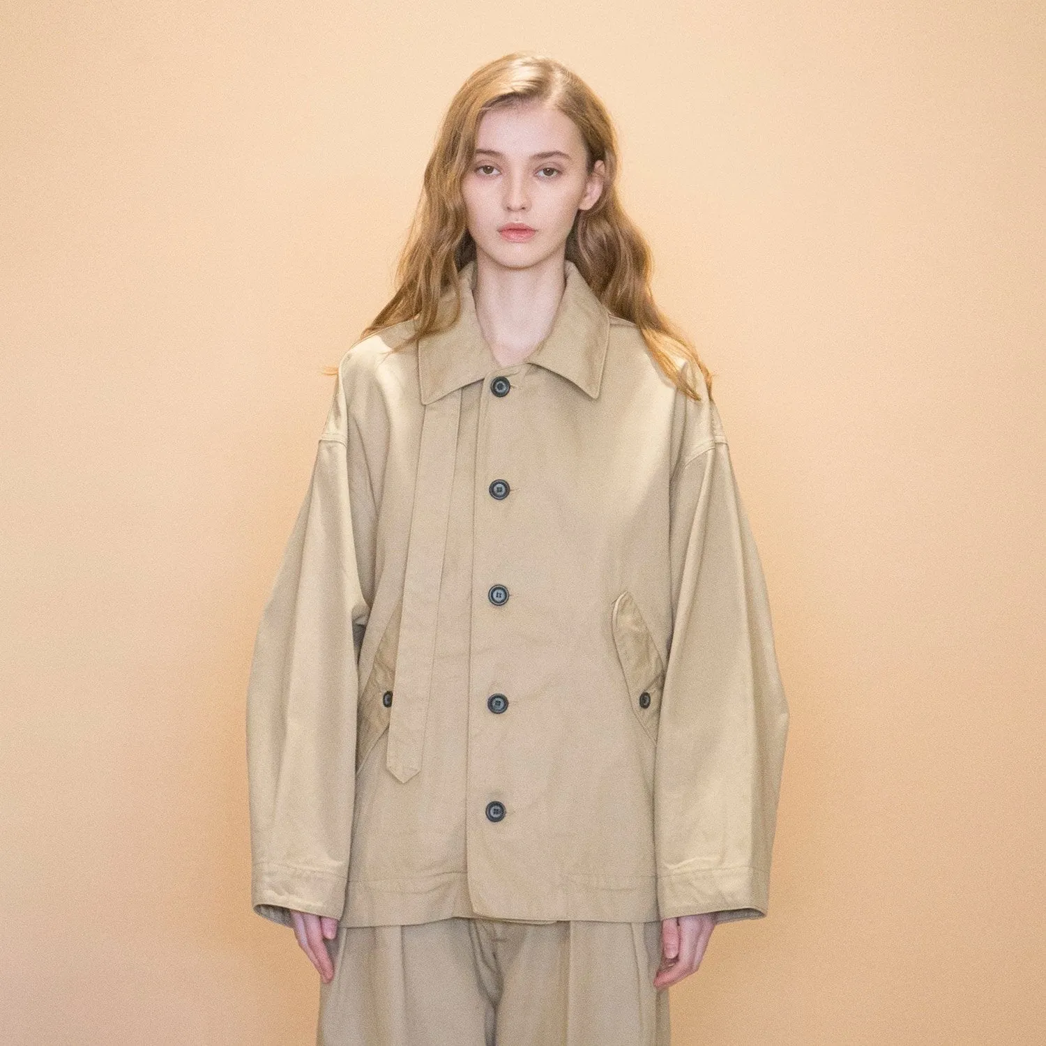WM05-BZ232052 MILITARY CLOTH OVER BLOUSON